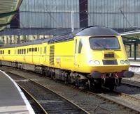 The Network Rail Measurement train about to set off south from Carlisle on 24 April 2010.<br><br>[Brian Smith 24/04/2010]