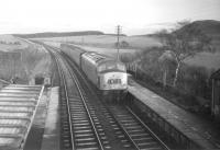 A relaxed looking <I>Peak</I> drifts south into Hassendean on a tranquil day in the 1960s.<br><br>[Robin Barbour Collection (Courtesy Bruce McCartney) //]