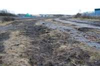 View south over the site of Workington steelworks in February 2010. The former rail loading bay stood on the left with the main line beyond. [See image 11539 for the scene four years earlier]<br><br>[Ewan Crawford /02/2010]