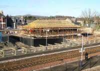 Progress on the new interchange at Markinch on 6 February 2007.<br><br>[John Furnevel /02/2007]