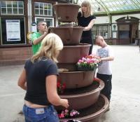 Planting - Wemyss Bay - 30 June 2010 [See FoWB news item]<br><br>[Friends of Wemyss Bay 30/06/2010]