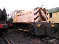 Shunter at Chapel Brampton.<br><br>[Bob Ellis //]