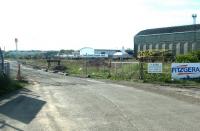 Road entrance to Leith South yard from Albert Road - April 2004.<br><br>[John Furnevel 28/04/2004]