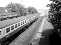 47458 takes a train east through Slateford station heading for Waverley in amasy 1981.<br><br>[John Furnevel 07/05/1981]