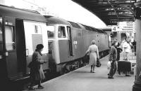 47119 calls at Dundee with an Aberdeen train on 11 August 1981.<br><br>[John Furnevel 11/08/1981]