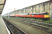 86419 with Royal Mail stock in the sidings at Carlisle in the summer of 1997.<br><br>[John Furnevel 11/08/1997]