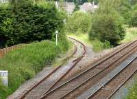 Junction for the <i>Port Road</i> to Stranraer, just north of Dumfries station in 2003.<br><br>[John Furnevel 27/05/2003]