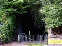 East end of Auchendinny tunnel, September 2002.<br><br>[John Furnevel 10/09/2002]