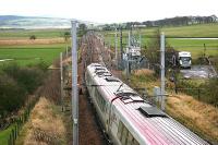 Road south from Carstairs - Dec 2004.<br><br>[John Furnevel /12/2004]