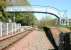 Looking east towards Dalmally and Crianlarich through Loch Awe station in April 2005. The Loch Awe Hotel is off to the left at the top of the stairway from the platform. [See image 3603]<br><br>[John Furnevel 15/04/2005]