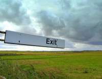 Way, way out at Berney Arms station, September 2009.<br><br>[Ian Dinmore /09/2009]