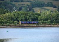 A FGW class 150 on an Exeter Central to Paignton service wends its way along the River Teign at Kingsteignton one summer evening in June 2010.<br><br>[Ian Dinmore /06/2010]