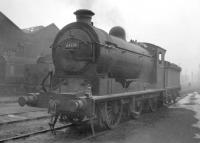 J37 0-6-0 no 64574 on shed at 64C Dalry Road on 3 January 1958.<br><br>[Robin Barbour Collection (Courtesy Bruce McCartney) 03/01/1958]