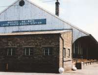 Detail - Leith South goods depot - 1980s.<br><br>[Jim Peebles //]