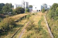 Looking west over Cameron Bridge towards Thornton Junction on 3 September 2010. No obvious change here - other than the usual impression that the Diageo complex seems to have grown larger since the last visit.<br><br>[John Furnevel 03/09/2010]