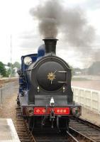 Ex-CR 828 is about to enter Aviemore station at the head of a train from Broomhill in June 2010. [Photograph by Laura Browne]<br><br>[Ken Browne Collection /06/2010]