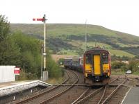 Stranraer service leaving Girvan in September 2009<br><br>[Ian Dinmore /09/2009]