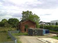 Rarely have I seen a brick building survive so well with the roof, awning, doors, and windows in such a state. But it reminds us of this former WCML station just behind Watford Gap services on the M1. Photographed in September 2010. <br><br>[Ken Strachan 17/09/2010]