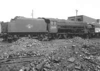 45149 alongside Lostock Hall shed in the mid 1960s.<br><br>[Jim Peebles //1960]