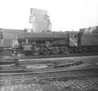 48773 at Rose Grove shed in 1965.<br><br>[Jim Peebles //1965]