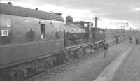 The 'Glasgow South Railtour' on the 9th of June 1962. This tour also visited Chapelhall and getting between Chapelhall and Calder must have been a harder task than it would have been in the days before the closure of the Chapelhall - Airdrie line.<br><br>[K A Gray 09/06/1962]