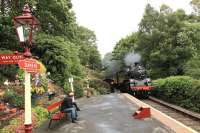 80002 arriving at Damems on a service to Oxenhope on 15 July 2010.<br><br>[Ian Dinmore 15/07/2010]