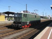 Preserved ex-Deutsche Reichsbahn E42 electric locomotive, no E42 151, at Dortmund.<br><br>[Michael Gibb 09/10/2010]