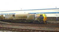 Network Rail MPV unit DR98957 arriving at Kilmarnock on 5 November 2010.<br><br>[Ken Browne 05/11/2010]