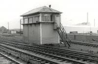 Irvine Signal box circa 1985<br><br>[Ken Browne //1985]