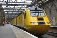 Network Rail's New Measurement Train at Edinburgh Waverley on 9 November, en route to Shettleston via Bathgate and Airdrie.<br>
<br><br>[Bill Roberton 09/11/2010]