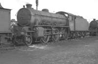 Class K1 2-6-0 no 62070 photographed on 36E Retford shed in the sixties. <br>
<br><br>[K A Gray //]