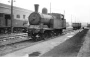 Class N5 0-6-2T no 69362 stands on Trafford Park shed in the summer of 1958.<br><br>[Robin Barbour Collection (Courtesy Bruce McCartney) 21/06/1958]