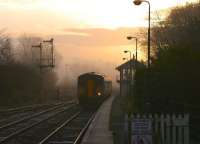Early arrival at Brundall, Norfolk, on a chilly November morning in 2002.<br><br>[Ian Dinmore 29/11/2002]