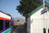 Waiting in the loop at Strathcarron for the northbound crossing service on 31 March 2007<br><br>[Ian Dinmore 31/03/2007]