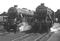 44809 and  48678 stand side by side on Newton Heath shed in 1967<br><br>[Jim Peebles //1967]