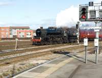 44932 arriving at Bristol Temple Meads on 25 November with a special from Poole. <br><br>[Peter Todd 25/11/2010]