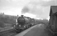 The 'North Eastern No 2 Rail Tour' at Westgate-in-Weardale on 10 April 1965 behind ex-LNER no 3442 <I>The Great Marquess</I>. The RCTS tour started and finished at Leeds City<br><br>[K A Gray 10/04/1965]