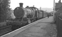 5306 stands at Machynlleth station on 14 August 1962 awaiting its departure time with the 8.5am to Aberystwyth.<br><br>[K A Gray 14/08/1962]