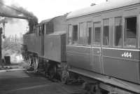 No 56 takes water at Portadown in August 1965 with the 8.55am Belfast (Great Victoria Street) - Dublin train.<br><br>[K A Gray 29/08/1965]