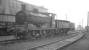 Doomed McIntosh 3F no 57550 stands alongside Bathgate shed in November 1963, minus some key components. The locomotive was disposed of via Messrs Arnott Young, Carmyle, some 6 months later.<br><br>[K A Gray 18/11/1963]