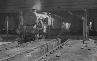 Stanier 2-6-4T no 42578 photographed in April 1961 on 65C Parkhead shed.<br><br>[K A Gray 03/04/1961]