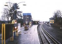 Metroland. View over Chesham station in October 1988.<br><br>[Ian Dinmore /10/1988]