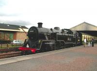 80105 waits at the platform at Boness on 20 August 2003.<br><br>[Colin Miller 20/08/2003]