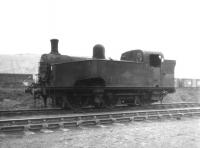 Gresley J50 0-6-0T no 68934 stands in the shed yard at 56B Ardsley in May 1961.<br><br>[David Pesterfield 21/05/1961]