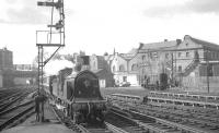 CR 123 arriving at Edinburgh Princes Street station on 19 April 1965 with <I>Scottish Rambler no 4 (Train B)</I> from Glasgow Central.  <br><br>[K A Gray 19/04/1965]