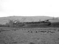 A PW train descending Beattock bank in the mid sixties in the vicinity of the former Auchencastle station.<br><br>[K A Gray //]