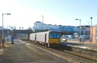 First Great Western 143612 calls at Bristol's Lawrence Hill station on 8 February 2011 with the 11.16 Bristol Temple Meads - Severn Beach service.<br><br>[Peter Todd 08/02/2011]