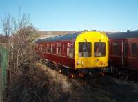 Immaculately restored, and apparently cleared for 100mph running, Inspection Saloon 999506 stands outside the former steam shed at Carnforth amongst other West Coast Railways coacing stock. <br><br>[Mark Bartlett 29/01/2011]