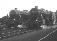 Ready for the road. Shed scene at Newton Heath in 1967.<br><br>[Jim Peebles //1967]