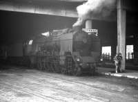 A boat train for Paris prepares to depart from Calais in the Summer of 1968. <br><br>[David Spaven //1968]